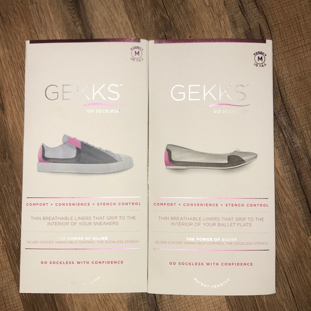 Gekks for Sneakers & Ballet Flats (1 set of each)
